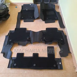 Mata Makuu Mawili Nyeusi ya TPE kwa Land Cruiser Prado 150