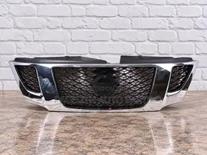 FPI Mbele Grille kwa Nissan Patrol (2010-2013) - Chrome Grey