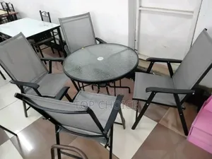 Foldable Outdoor Dining Set - Seats 4
