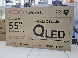 Vitron 55 Inch QLED 4K UHD Smart TV HTC55QW