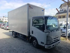 Isuzu Elf Lori la Friji 2019 Nyeupe