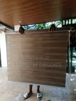 Zebra Window Blinds za Kisasa kwa Mambo ya Ndani