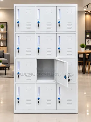 Kabati la Ofisi la Chuma chenye Droo 12 - Boss Office Products