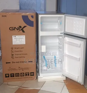 GNIX 125L Fridge Mlango Mbili (GL-FR155-DF-S)