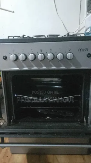 Mika Cooker ya Gesi ya Vichemsho 4 na Baking Oven & Grill