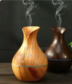 Humidifier ya Mbao ya Ultrasonic (130ml)