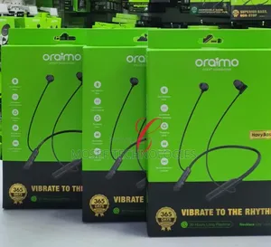 Oraimo Necklace Lite Wireless Earphones - Nyeusi