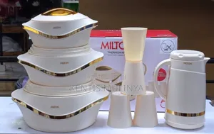 Milton Pearl Combo ya Vipande 8 vya Hotpots & Flask