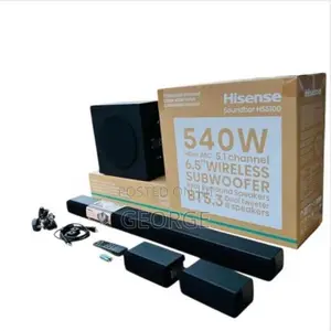 Hisense HS-5100 540W Sound Bar na Subwoofer isiyo na waya