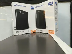 WD 500GB External Hard Drive for Laptop