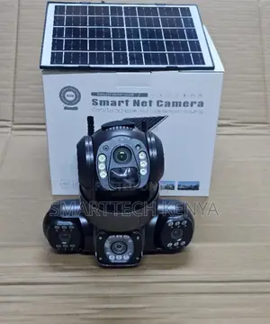 WiFi Solar CCTV Camera yenye Lensi 3 & Solar Panel