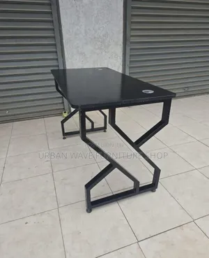 Boss Office Products Study Metallic Home Office Desk