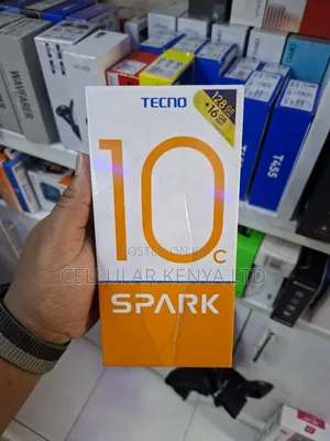 New Tecno Spark 10C 128GB Black