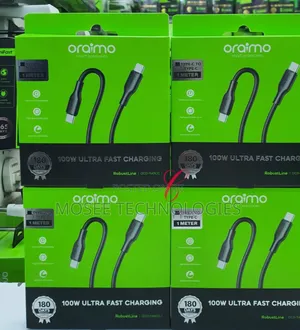 Oraimo RobustLine 5A USB-C hadi USB-C Cable ya Data