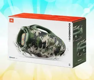JBL Boombox 4 Spika Portable Inayozuiwa Maji na Bluetooth