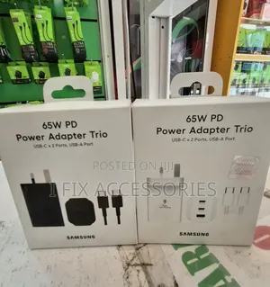 65W Super Fast Charger kwa Samsung