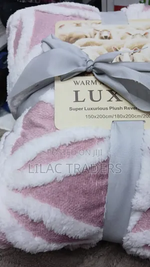 Blanketi Nzito ya Maasai Sherpa Fleece - 200x230cm