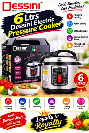6L Dessini Electric Pressure Cooker