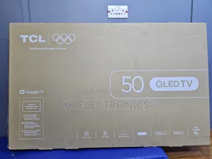 TCL 50-inch 50T6D 4K QLED Smart TV with Dolby Atmos & Google TV