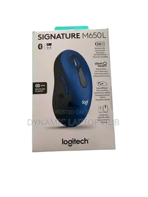 Logitech Signature M650 L Wireless Mouse - Graphite/Black