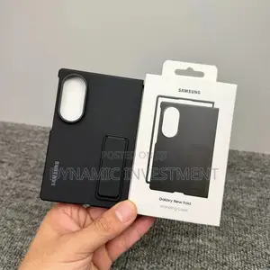 Kifaa cha Samsung Galaxy Z Fold 8 Wide Standing na Pete ya Kamera ya Metal