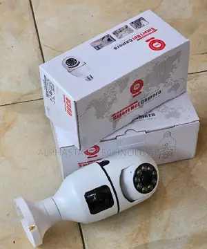 V380 Dual Lens Bulb Wifi Camera