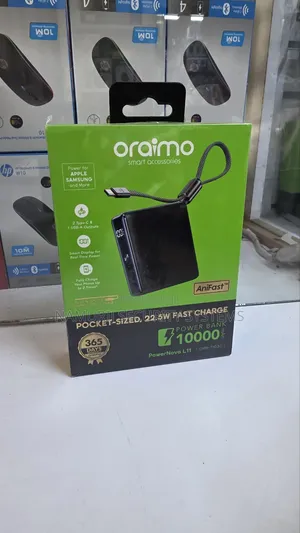 Oraimo 10000mAh Power Bank - 22.5W Fast Charge