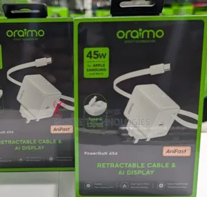 Oraimo PowerGan 454 Adapta ya Kuchaji Haraka Smart