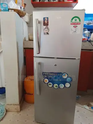 Mika Friji 138L Mlango Mbili Nyeupe