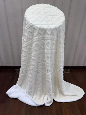 Blanketi la Pamba Laini Lenye Joto 6x6
