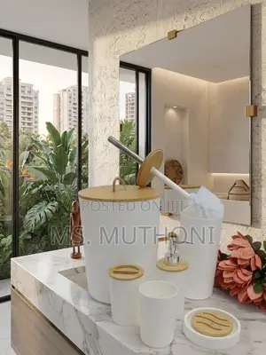 6-Piece Bathroom Accessories Set