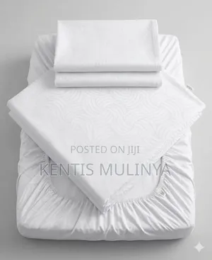 Set ya Plain Patterned Fitted Bedsheet