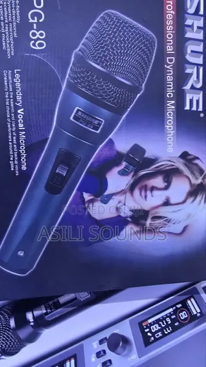 Shure PG89 Maikrofoni ya Kamba