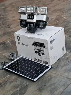 Kamera ya Usalama ya VTS 30 4G Solar PTZ yenye Lensi 3