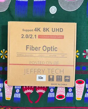 Kebo ya HDMI 2.0 4K60 ya Fiber Optic 50M