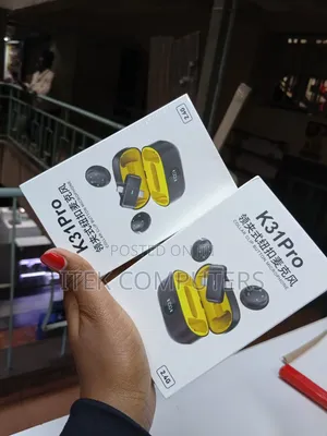 K31PRO Kitufe Microphone kwa Sauti Safi