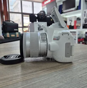 Canon EOS Rebel SL3 Kamera ya DSLR yenye Lensi ya 18-55mm (Nyeupe, Imefanyiwa Matengenezo)