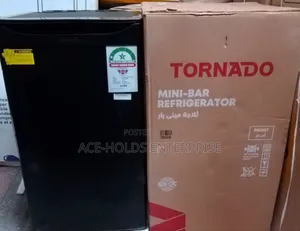 Tornado 100L Single Door Refrigerator - Black