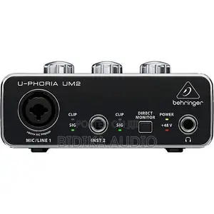 Behringer U-Phoria UM2 Audio Interface