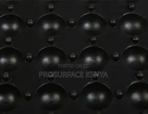 Black Domed Anti-Fatigue Bubble Mat 90x60cm
