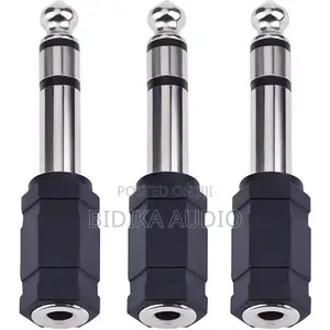DP 6.35mm to 3.5mm Audio Adapter Set (Brand New)
