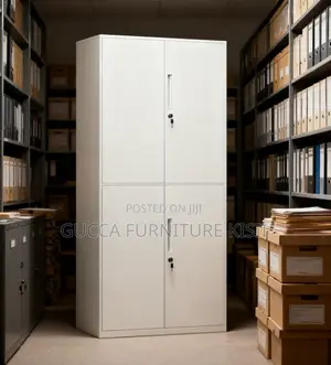 4 Door Lockable Metallic Storage Locker Box