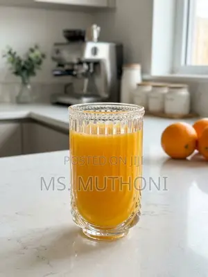 Seti ya Bilauri za Delisoga Zenye Michirizi/Mchoro (vipande 6)