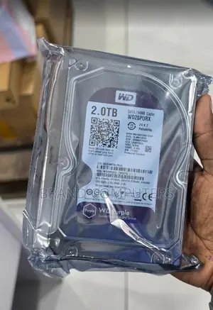 Western Digital 2TB Purple HDD kwa CCTV DVR