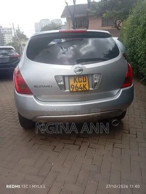 Nissan Murano 3.5 2008 Nyeupe