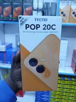 New Tecno Pop 20C 64GB Black
