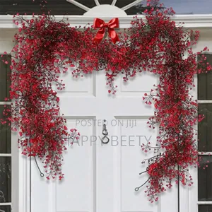 Kizibo cha Mimea Bandia cha Red Ferns Ivy cha 1.8m