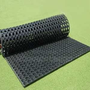 Black Hollow Drainage Mat for Food Processing