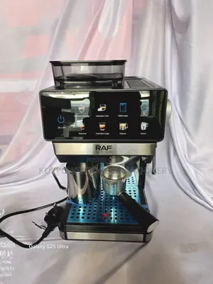 RAF R.0205 2-in-1 Coffee Bean Grinder & Espresso Machine