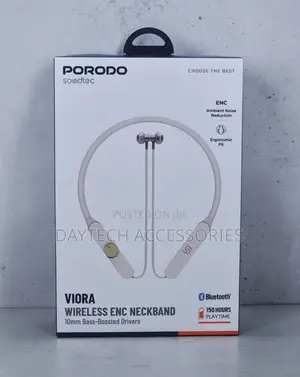 Porodo Soundtec Auraband Neckband ENC Earphones